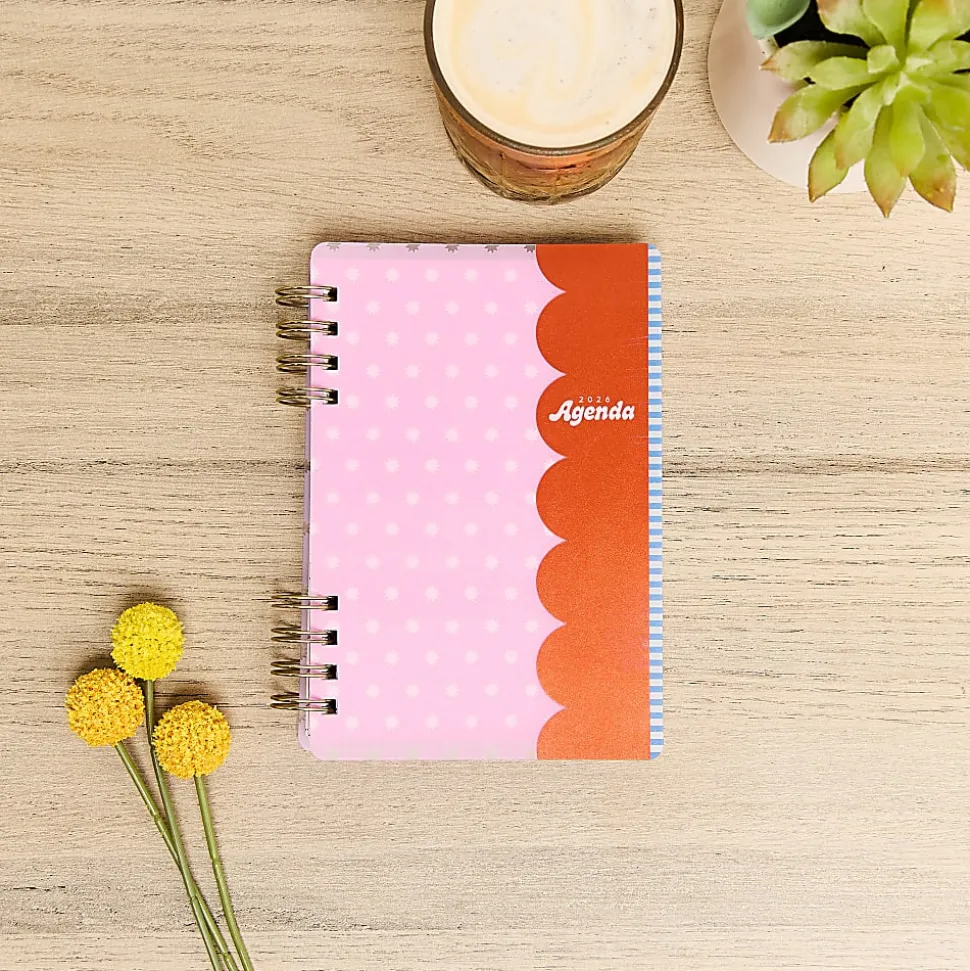 2026 Happy Planner Monthly/Weekly Mini Customizable Twin Loop Planner, 4-5/8" x 7", Color Beat, January To December, PZ0019M003