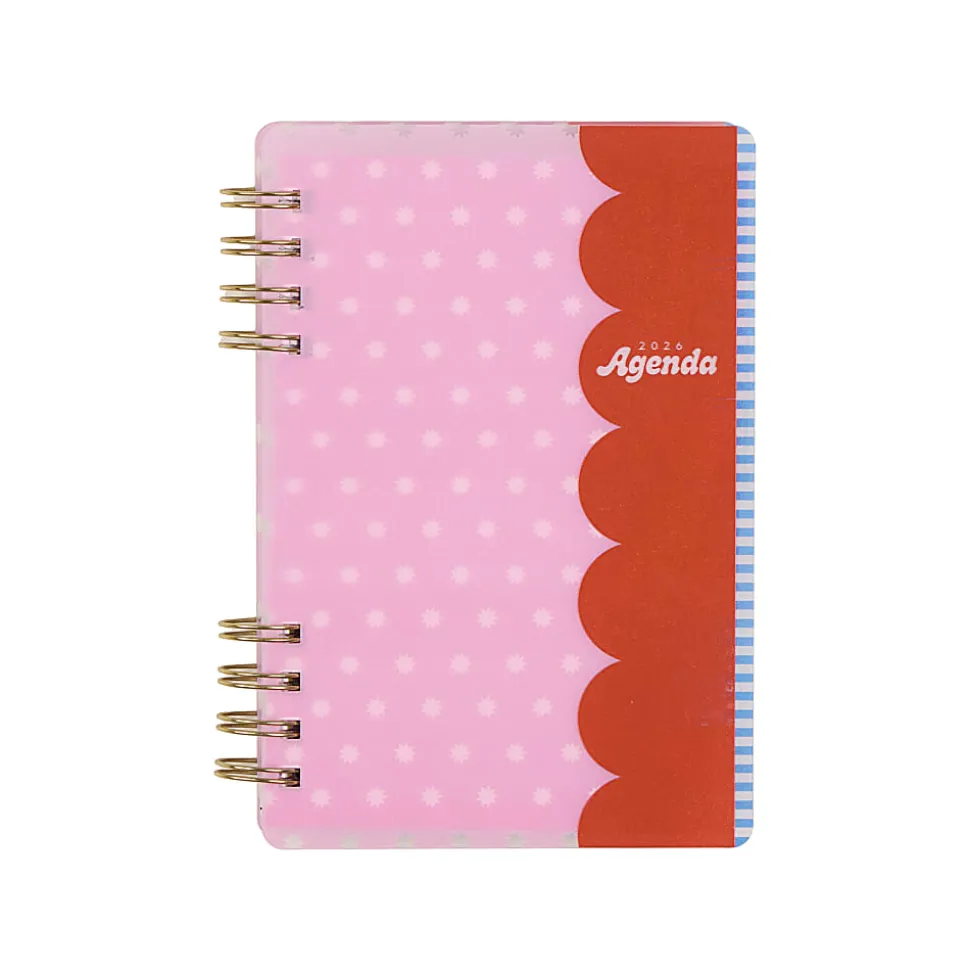 2026 Happy Planner Monthly/Weekly Mini Customizable Twin Loop Planner, 4-5/8" x 7", Color Beat, January To December, PZ0019M003