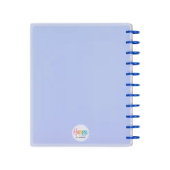 Happy Planner Monthly/Weekly Big Disc-Bound Academic Planner, 8-1/2" x 11", Cottage Blues, July 2026 to June 2027, Total Quantity 1