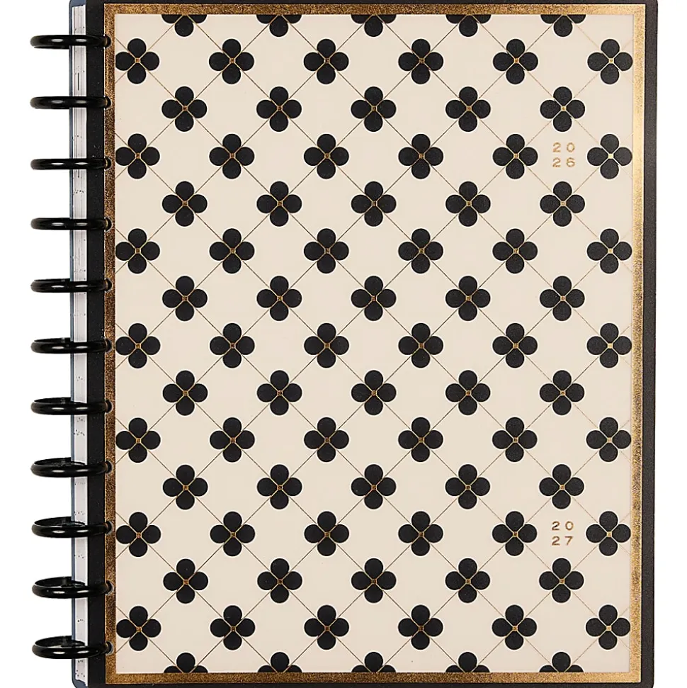Happy Planner Monthly/Weekly Big Disc-Bound Academic Planner, 8-1/2" x 11", Earth Hues, July 2026 to June 2027, Total Quantity 1