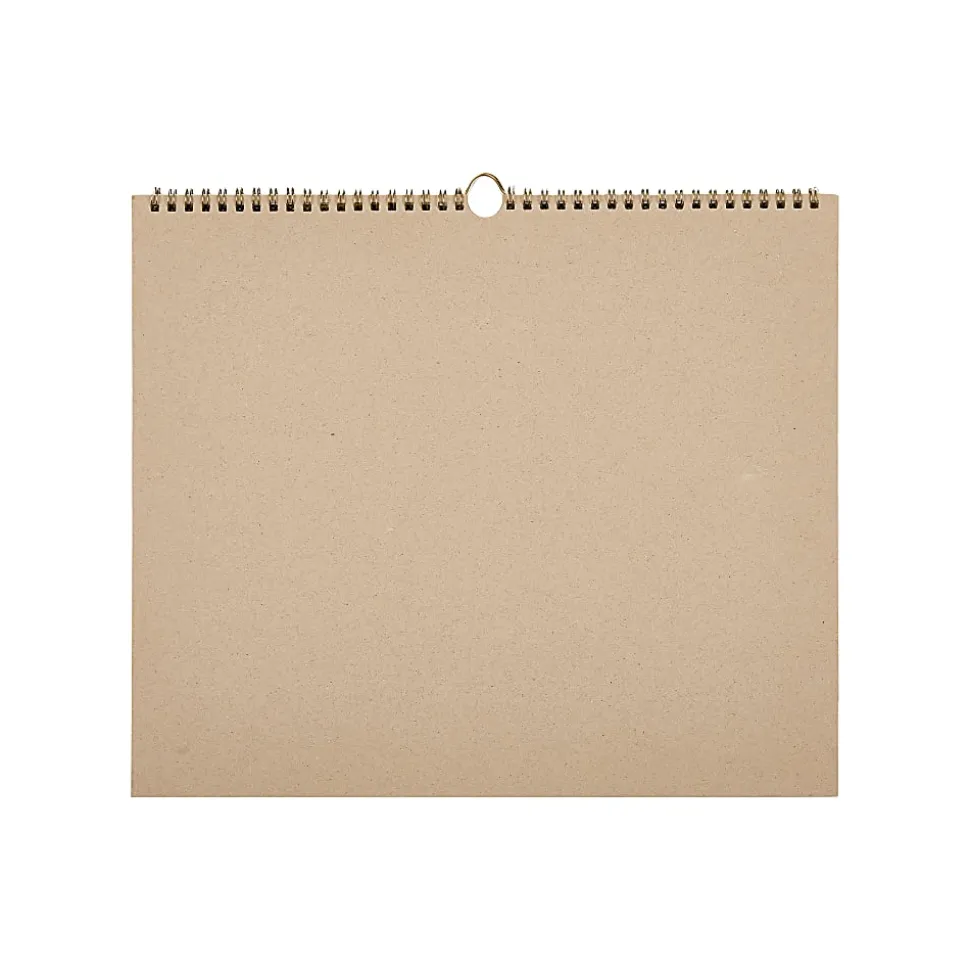 Happy Planner Organized 12-Month Wall Calendar, 14” x 12”, Color Form, July 2026 To June 2027, CWDS12-002, Total Qty 1