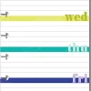 Happy Planner Refill Big Half-Sheet Filler Paper, 4-1/8" x 11", 60 Sheets, Daily Schedule
