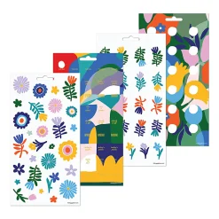 Happy Planner Sticker Sheets, Mod Mosaics, Pack Of 10 Sheets, 277 Total Stickers
