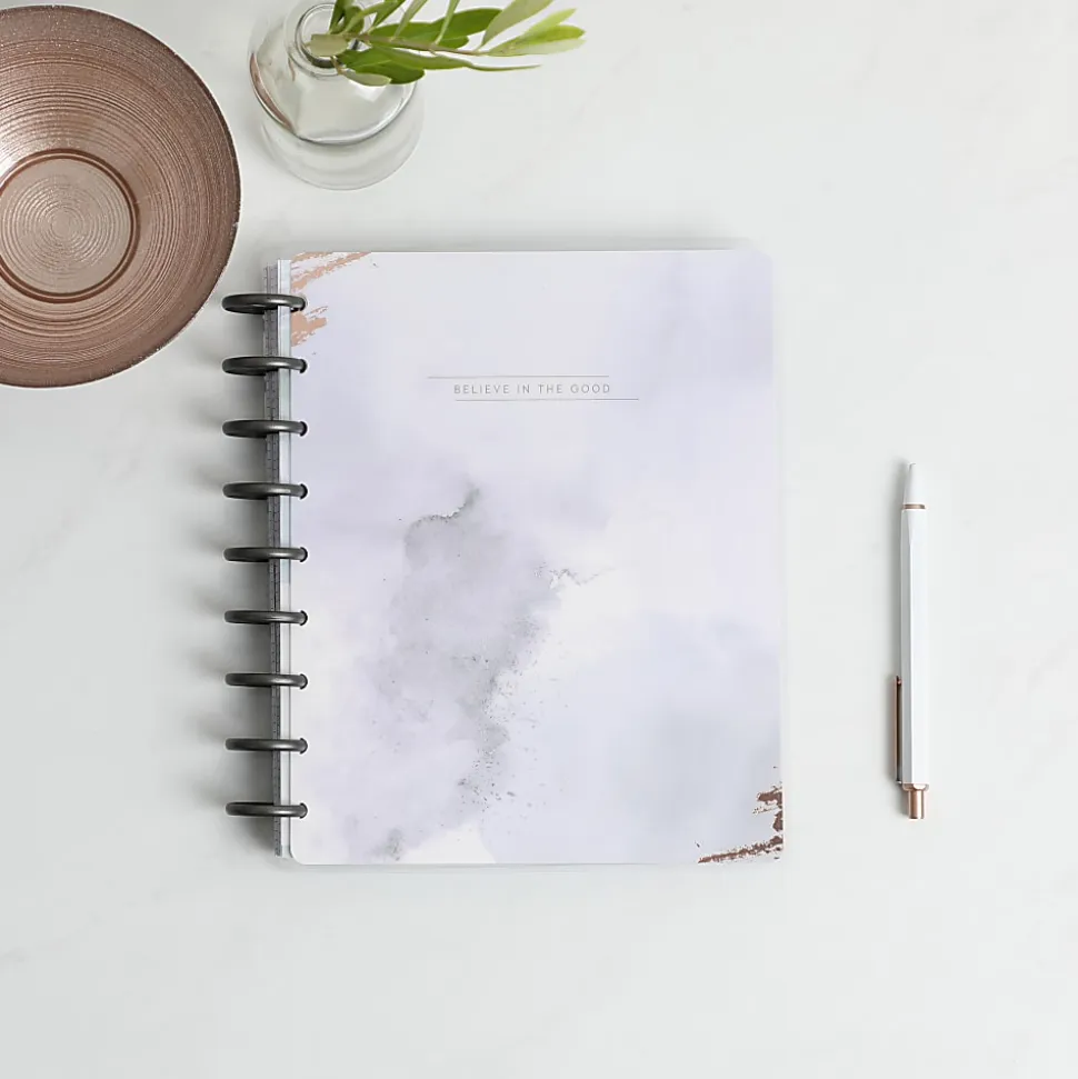 Happy Planner Weekly/Monthly Classic Undated Happy Planner, 7" x 9-1/4", Soft Watercolor, PPCU12-048