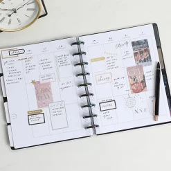 Happy Planner Weekly/Monthly Classic Undated Planner, 7" x 9-1/4", Look To The Stars, PPCU12-050