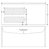 Healthcare 4-1/8" X 8-7/8" Medical Billing Statement Envelopes, Left Side Double-Window, Gum Seal, White, Pack of 1000