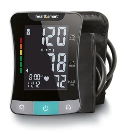 HealthSmart® Premium Talking Automatic Digital Blood Pressure Monitor With Standard And Large Cuffs