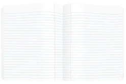 Hello Kitty Wide Ruled Composition Notebook, 9.5" x 7.25", 100 Sheets