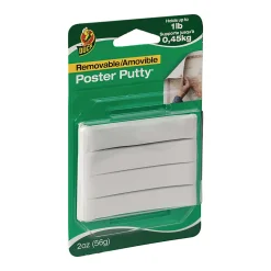 Henkel PTY-2 Mounting Putty, White, Pack of 4