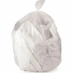 Heritage Accufit Can Liners, 23 Gallon, 0.9 Mil, Clear, Box Of 50