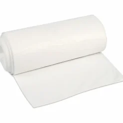 Heritage Accufit Can Liners, 55 Gallon, 0.9 Mil, Clear, Box Of 50