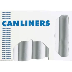 Heritage High Density Coreless Can Liner, 30"x 37"x0.31 mil (8 Micron) Thickness, High Density, Natural, 500 Count - Z6037LNR01