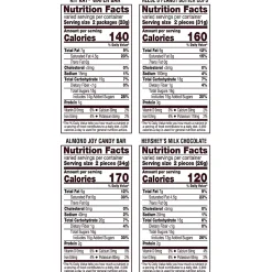 Hershey's All Time Greats Snack-Size Assortment, 15.57 oz, Pack of 2 Bags