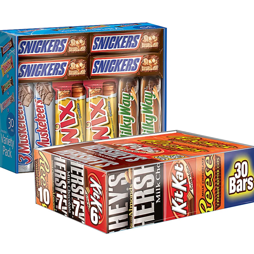 Hershey's® Chocolate Full-Size Variety Pack/Mars Chocolate Full-Size Variety Pack Bundle