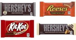 Hershey's® Full Size Chocolate Bars, Variety Pack, Box Of 30