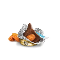 HERSHEY'S KISSES Milk Chocolate with Almonds Candy, 26.5 oz