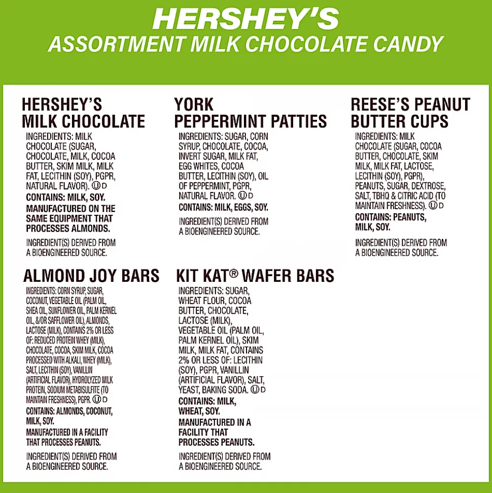 Hershey's® Milk Chocolate Assortment/Mars Chocolate Favorites Bundle