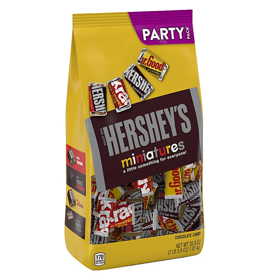 Hershey's Miniatures Chocolate Candy Assortment, 35.9 Oz