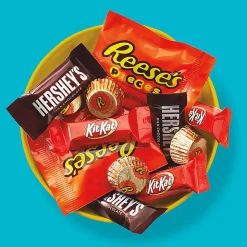 Hershey's, Reese's, Kit Kat Milk Chocolate Candy Mini Assortment, 30.05 Oz, Case Of 2 Packs