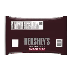 Hershey's® Snack-Size Milk Chocolate Bars, 19.8 Oz Bag