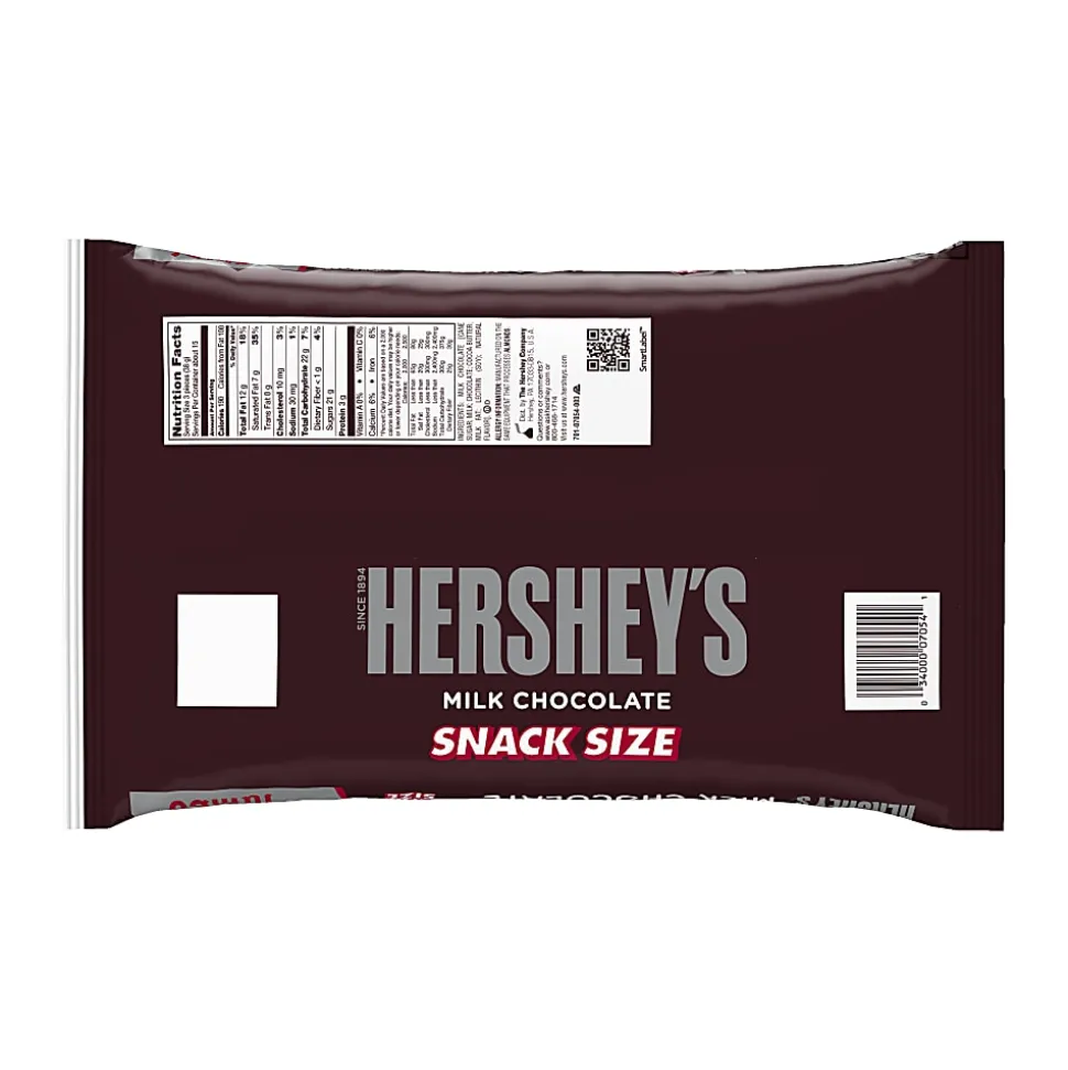 Hershey's® Snack-Size Milk Chocolate Bars, 19.8 Oz Bag