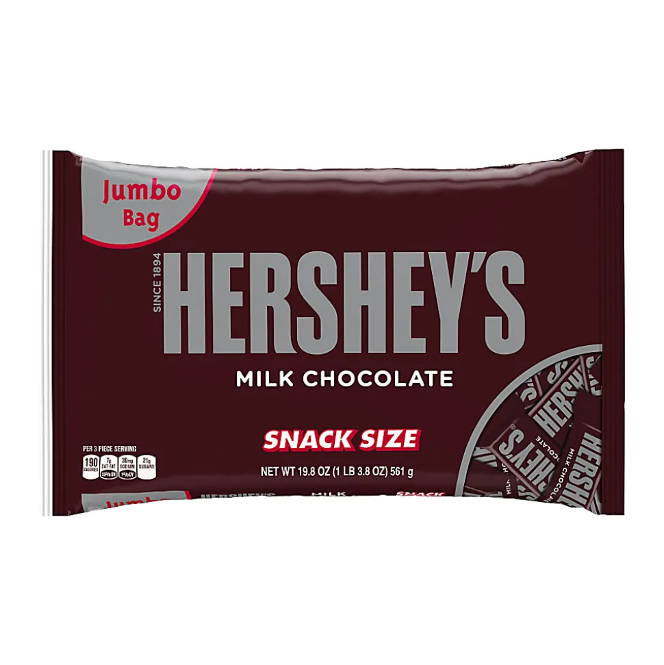 Hershey's® Snack-Size Milk Chocolate Bars, 19.8 Oz Bag