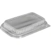 HFA Plastic Lids For 1 Lb Loaf Pans, Clear, Carton Of 200