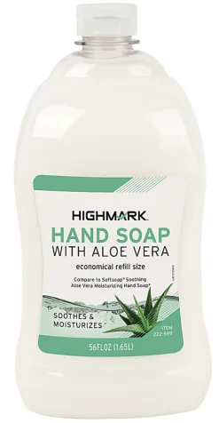 Highmark® Aloe Liquid Hand Soap, 56 Oz Bottle