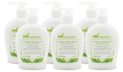 Highmark® Aloe Liquid Hand Soap, Floral Scent, 7.5 Oz, White, Case Of 6 Bottles
