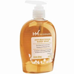 Highmark® Antibacterial Liquid Hand Soap, Clean Scent, 7.5 Oz, Orange