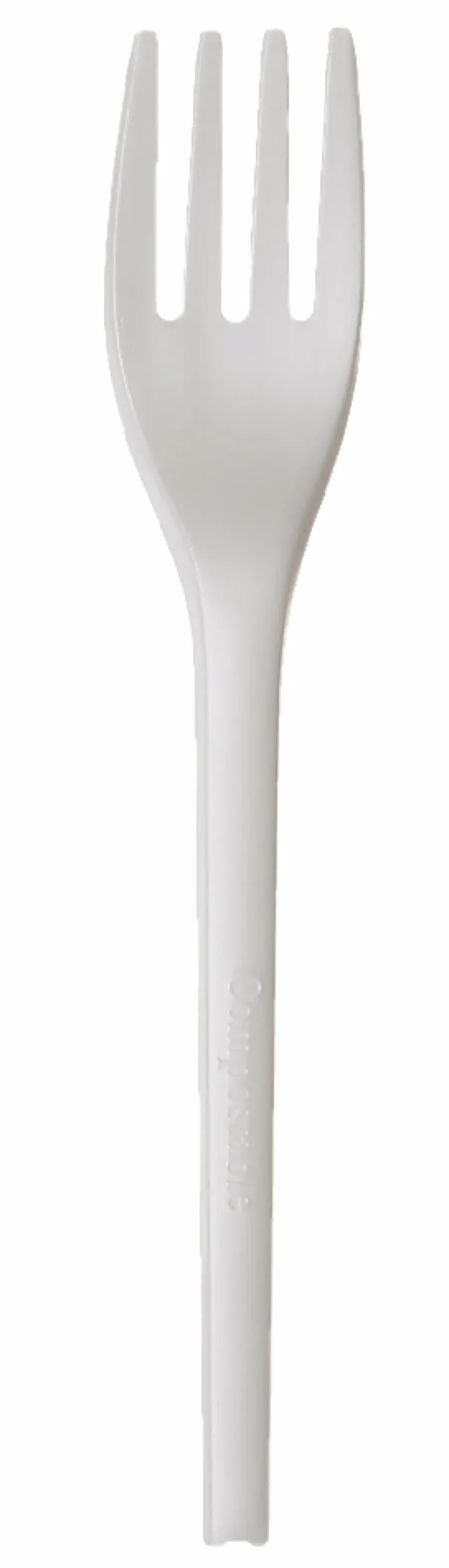 Highmark® ECO Compostable Forks, 6-1/2", White, Pack Of 1,000