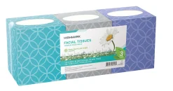 Highmark® ECO 2-Ply Facial Tissue, 100% Recycled, White, 85 Tissues Per Box, Pack Of 3 Boxes