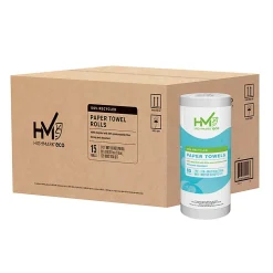 Highmark® ECO 2-Ply Paper Towels, 100% Recycled, 85 Sheets Per Roll, Pack Of 15 Rolls