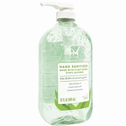 Highmark® Hand Sanitizer With Aloe, Floral Scent, 32 Oz, Green, Case Of 6 Bottles