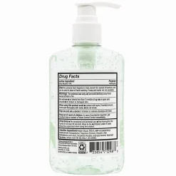Highmark® Hand Sanitizer With Aloe, Floral Scent, 8 Oz, Green, Case Of 6 Bottles