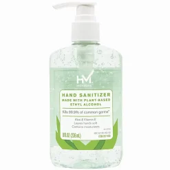 Highmark® Hand Sanitizer With Aloe, Floral Scent, 8 Oz, Green, Case Of 6 Bottles