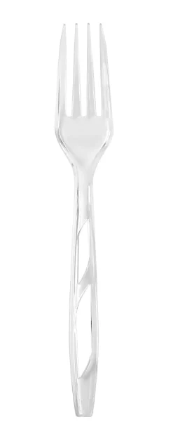 Highmark® Heavy-Duty Plastic Cutlery, Premium, Clear, Pack Of 150 Utensils