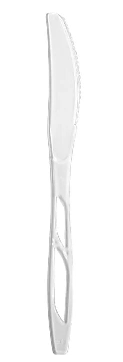 Highmark® Heavy-Duty Plastic Cutlery, Premium, Clear, Pack Of 150 Utensils