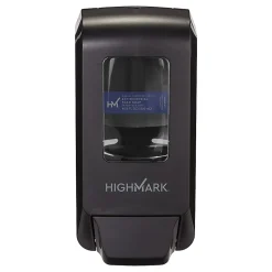 Highmark® Manual Soap & Sanitizer Dispenser, Black