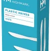 Highmark® Medium-Length Plastic Cutlery, Knives, Pack Of 100 Knives