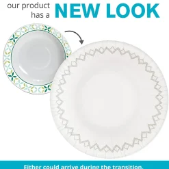 Highmark® Paper Bowls, 14.9 oz, Printed White, Pack Of 125