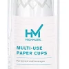 Highmark® Paper Hot Cups, 16 Oz, Printed White, Pack Of 50