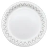 Highmark® Paper Plates, 6-3/4", Printed White, Pack Of 125