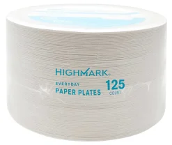 Highmark® Paper Plates, 6-3/4