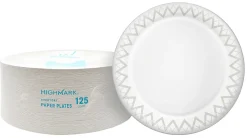 Highmark® Paper Plates, 8-3/4