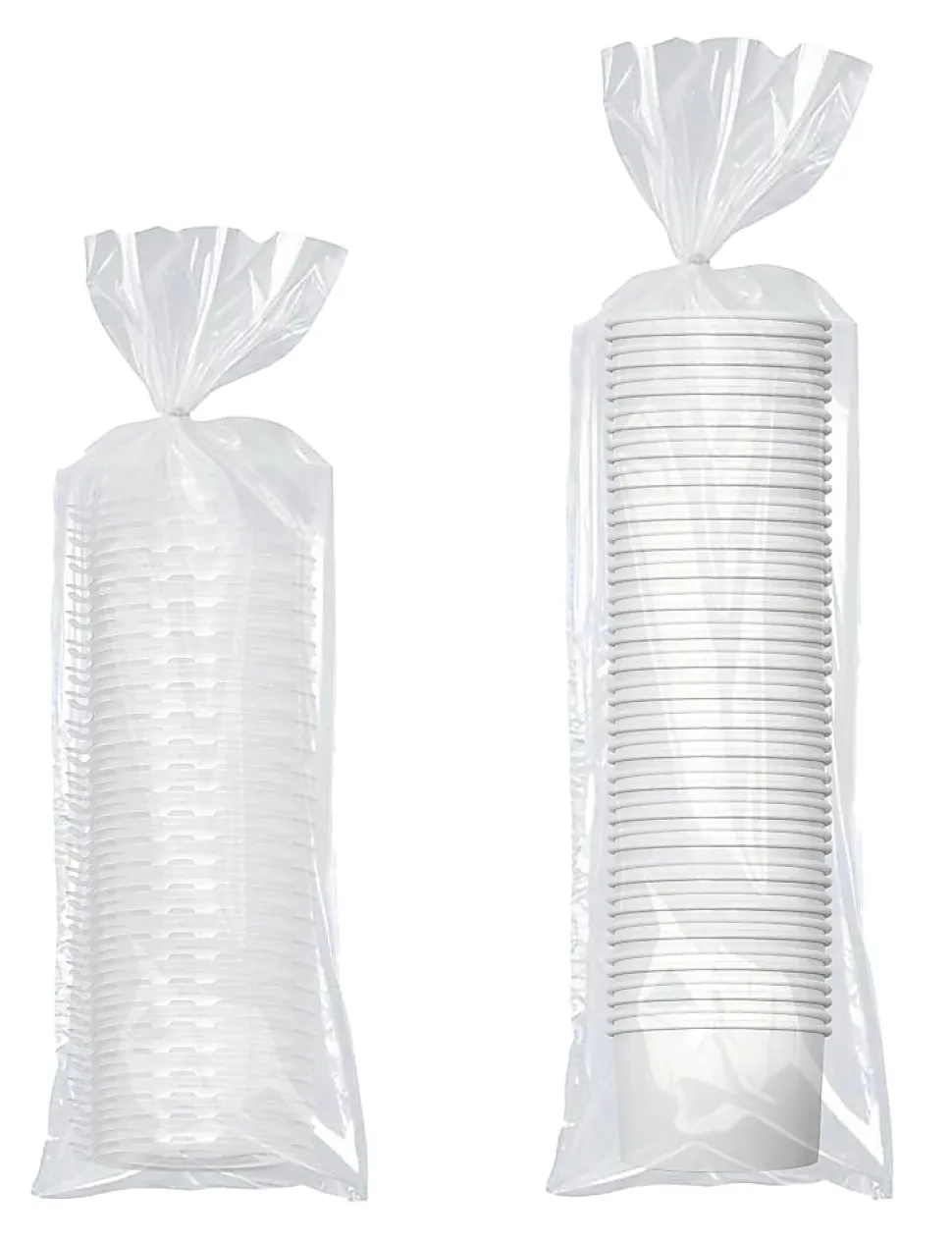 Highmark® Paper Soup Containers with Lids, Disposable Paper Food Cups, Ice Cream Cups Food Storage with Lids, 16 oz, White, Case Of 250