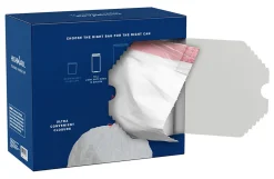 Highmark™ Tall 0.6 mil Drawstring Kitchen Trash Bags, 0.6 mil, 13 Gallon, 27.375