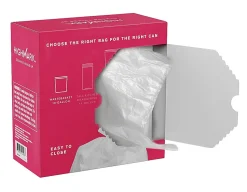 Highmark™ Wastebasket Trash Bags, 0.34 mil, 10 Gallon, Clear, Box Of 160 Bags