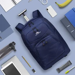 High Sierra Freewheel Backpack With 15.6" Laptop Pocket, Blue