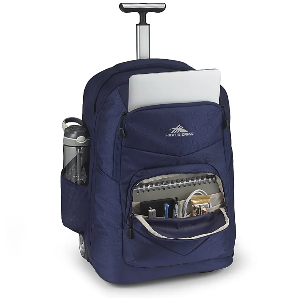 High Sierra Freewheel Backpack With 15.6" Laptop Pocket, Blue